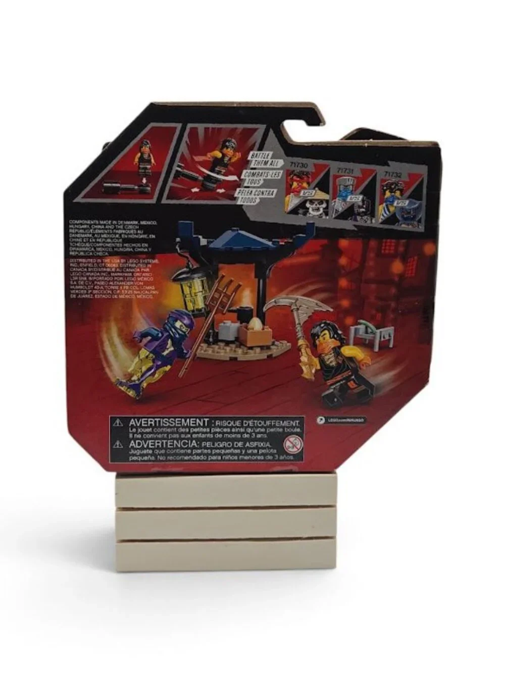 LEGO NINJAGO 71733 Epic Battle Set Cole vs Ghost Warrior 51 Pc New Sealed Retire